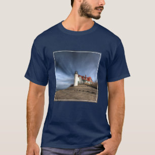 Lighthouses   Point Betsie Lake Michigan T-Shirt