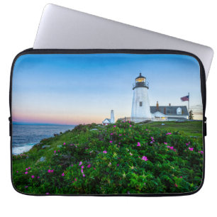 Lighthouses Point Lighthouse Bristol Maine Laptop Sleeve