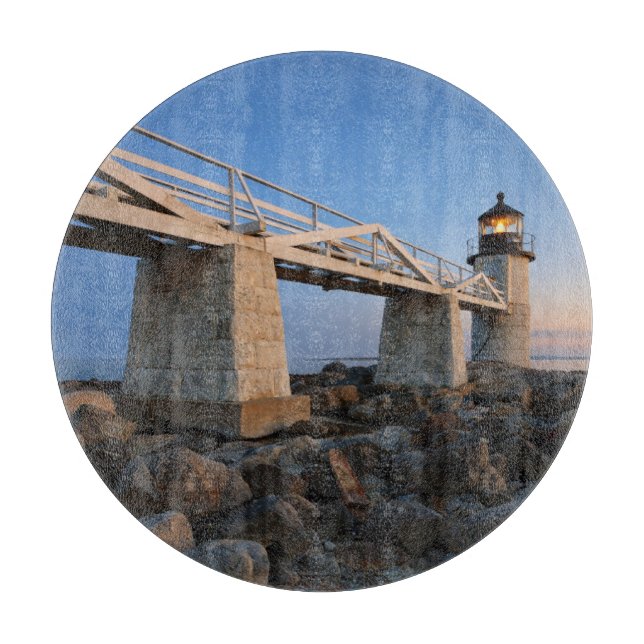 Lighthouses | Port Clyde Maine Lighthouse Cutting Board (Front)