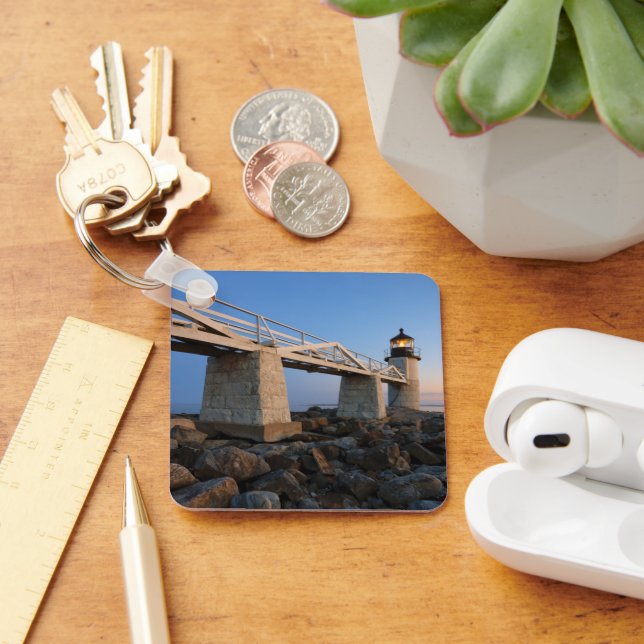 Lighthouses | Port Clyde Maine Lighthouse Key Ring (Desk)