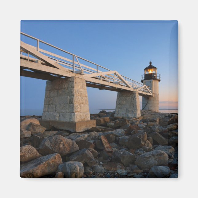 Lighthouses | Port Clyde Maine Lighthouse Magnet (Front)