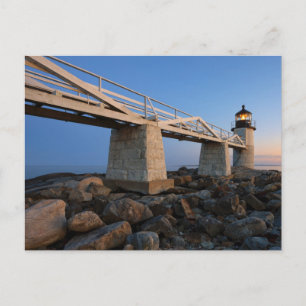 Lighthouses Port Clyde Maine Lighthouse Postcard