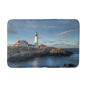 Lighthouses   Portland Head Light Lighthouse Bath Mat