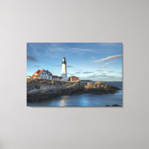 Lighthouses   Portland Head Light Lighthouse Canvas Print