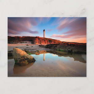 Lighthouses   Sea-Light Lossiemouth Scotland Postcard