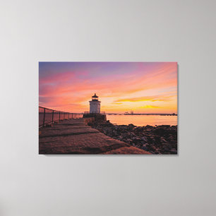 Lighthouses   South Portland, Maine Canvas Print