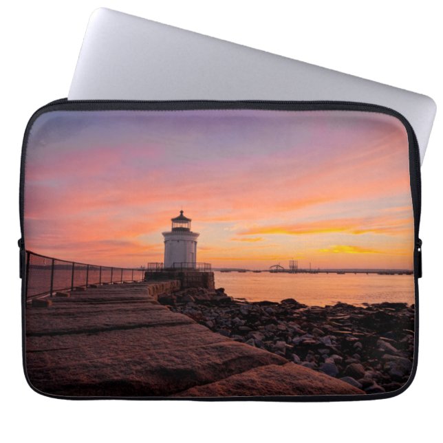 Lighthouses | South Portland, Maine Laptop Sleeve (Front)