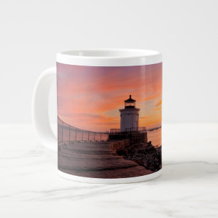 Lighthouses South Portland, Maine Large Coffee Mug