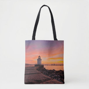 Lighthouses   South Portland, Maine Tote Bag