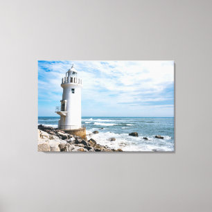 Lighthouses Toyohashi City Lighthouse Canvas Print