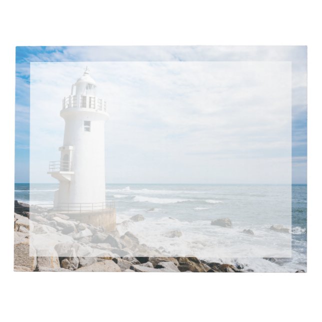 Lighthouses | Toyohashi City Lighthouse Notepad (Front)