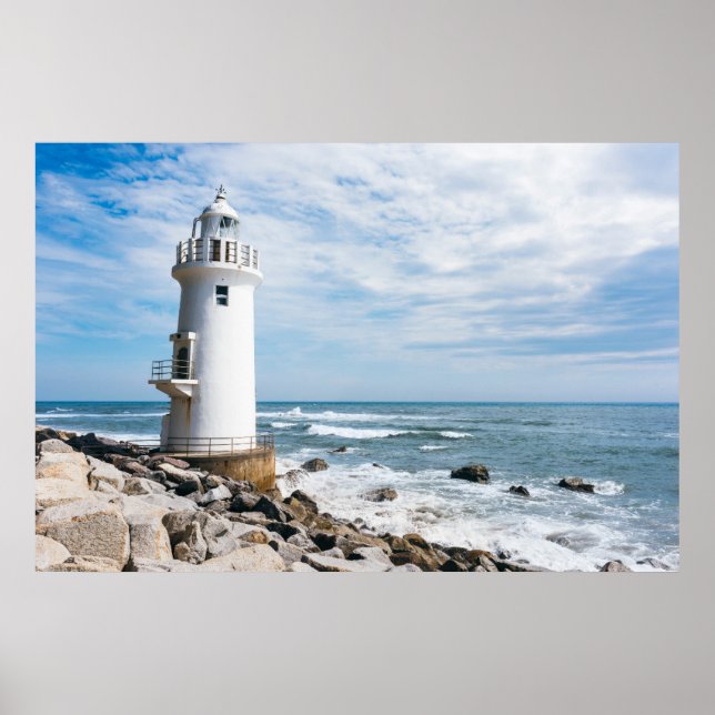 Lighthouses | Toyohashi City Lighthouse Poster (Front)