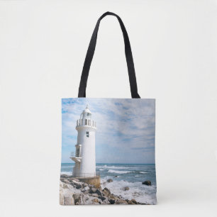 Lighthouses   Toyohashi City Lighthouse Tote Bag