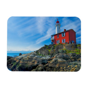 Lighthouses   Victoria Harbour Vancouver Island Magnet