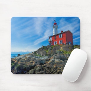 Lighthouses   Victoria Harbour Vancouver Island Mouse Mat