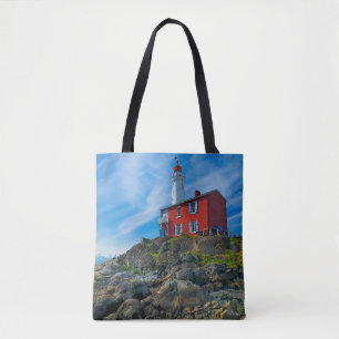 Lighthouses   Victoria Harbour Vancouver Island Tote Bag