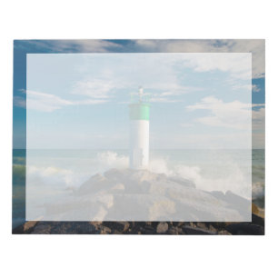 Lighthouses Wellington Ontario Canada Notepad