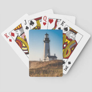 Lighthouses   Yaquina Head Lighthouse Oregon Playing Cards