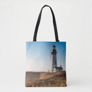 Lighthouses   Yaquina Head Lighthouse Oregon Tote Bag