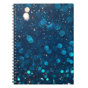 Lighting bokeh background notebook