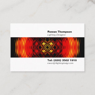 Lighting Designer Euro Business Card
