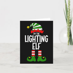 Lighting Elf Lighting Designer Xmas Matching Chris Card
