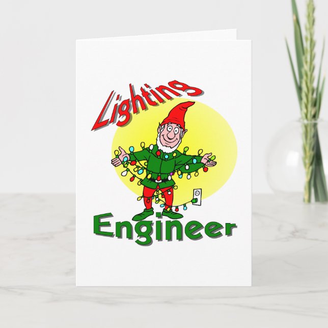 Lighting Engineer Holiday Card (Front)