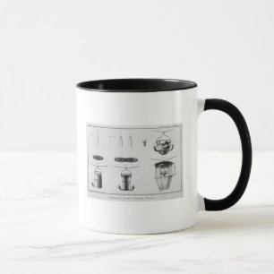 Lighting of a big city mug