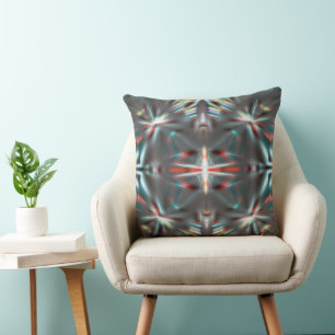 Lighting shapes of dotted texture under grey fog cushion