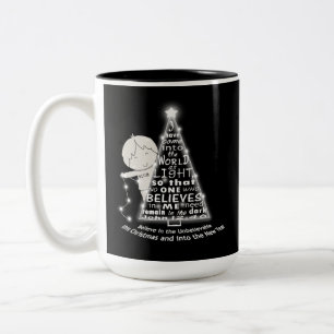Lighting the Tree Two-Tone Coffee Mug