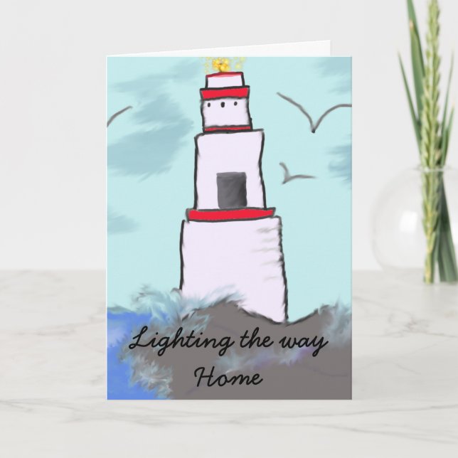 Lighting the way Home Card (Front)