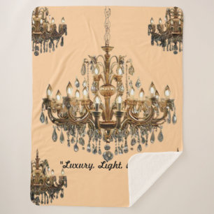 "Lighting the Way" Sherpa Blanket