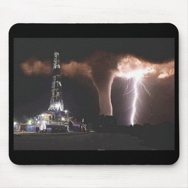 lighting Tornado Mouse Mat (Front)