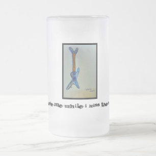 Lightining Electric Frosted Glass Beer Mug