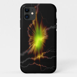 Lightning Abstract Art iPhone 11 Case