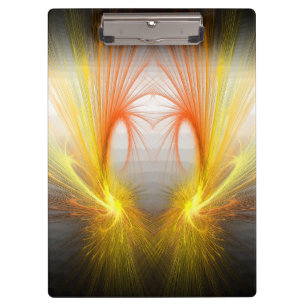 Lightning abstract - cool fractal clipboard