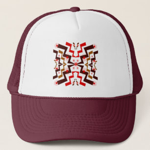 Lightning Abstract Trucker Hat