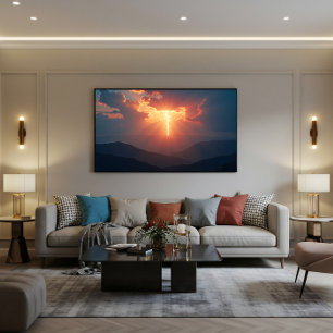 Lightning at Dusk Canvas Print