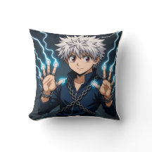 Lightning Aura Anime Pillow