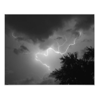 Lightning Bolt 11x14 Photo Print