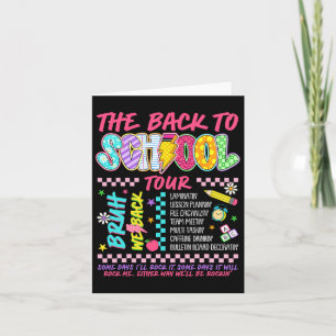 Lightning Bolt Abcd Back To School Tour Bruh We Ba Card