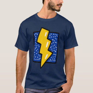Lightning Bolt Cartoon T-Shirt