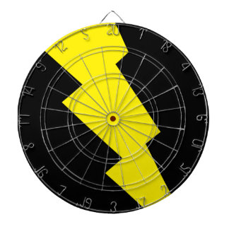 "Lightning Bolt" Dartboard