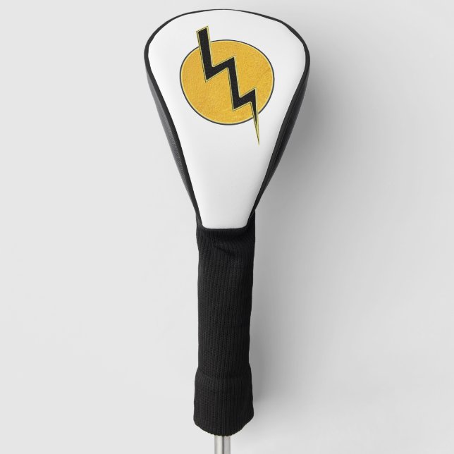 Lightning bolt golf head cover (Front)