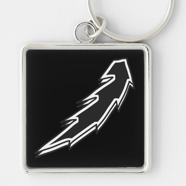 Lightning Bolt Key Ring (Front)