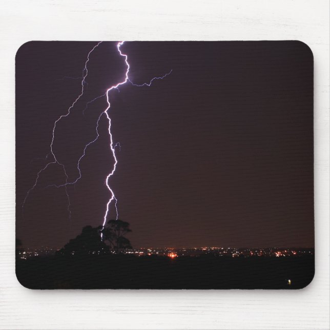 Lightning Bolt Mouse Mat (Front)