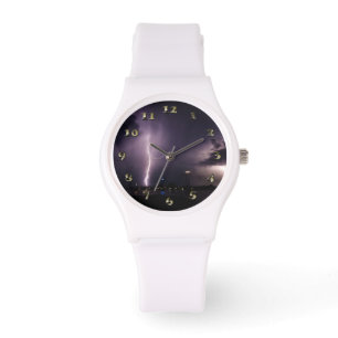 Lightning Bolt Over Harbour City Watch