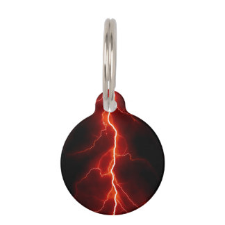 Lightning Bolt Pet Tag
