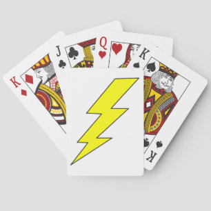 Lightning Bolt Playing Cards