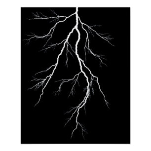 Lightning bolt☔ poster